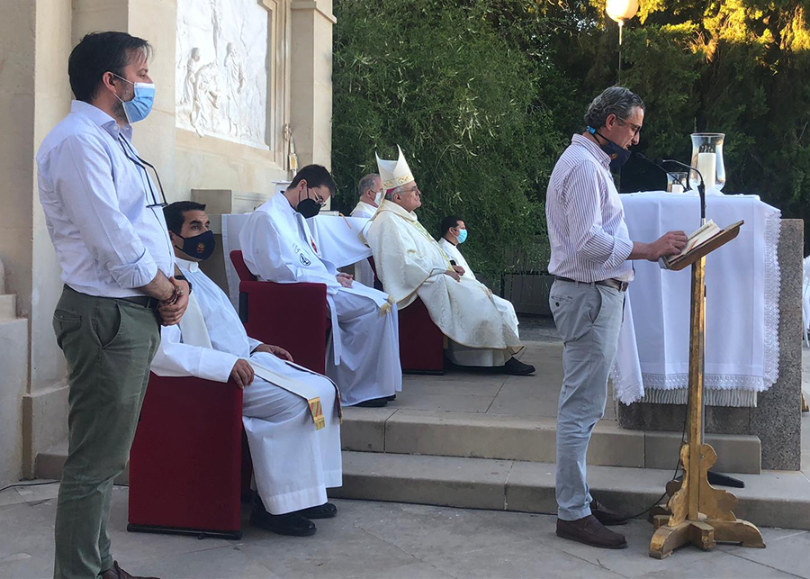Monseñor Demetrio Fernandez presidió una Misa a los delegados del Apostolado del Sagrado Corazón