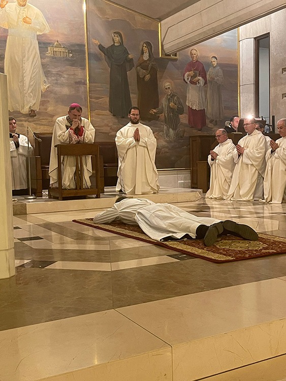 Ordenación del diácono